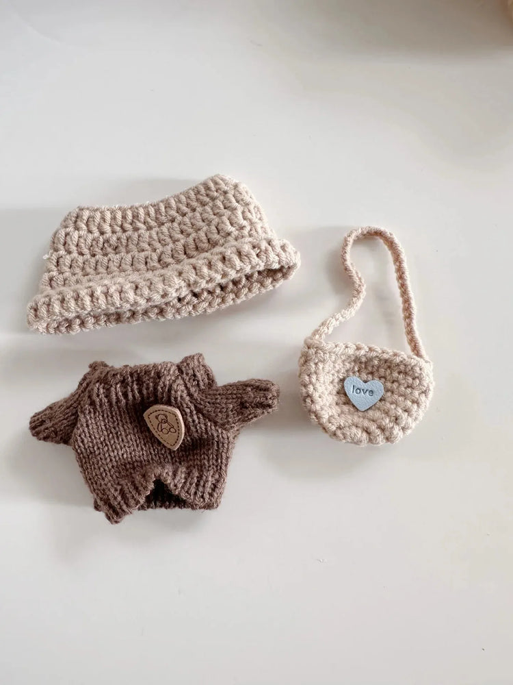 Fashionable 17cm Labubu Idol V1 V2 Doll Clothes