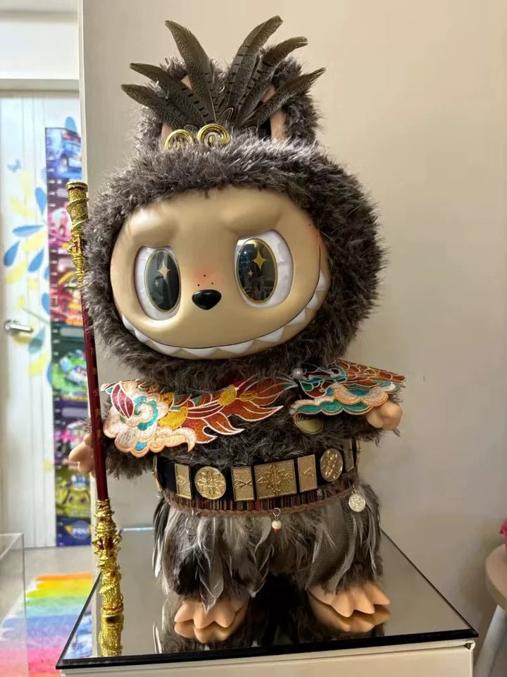 For 58cm Labubu Clothes Zimomo Big Leader Big