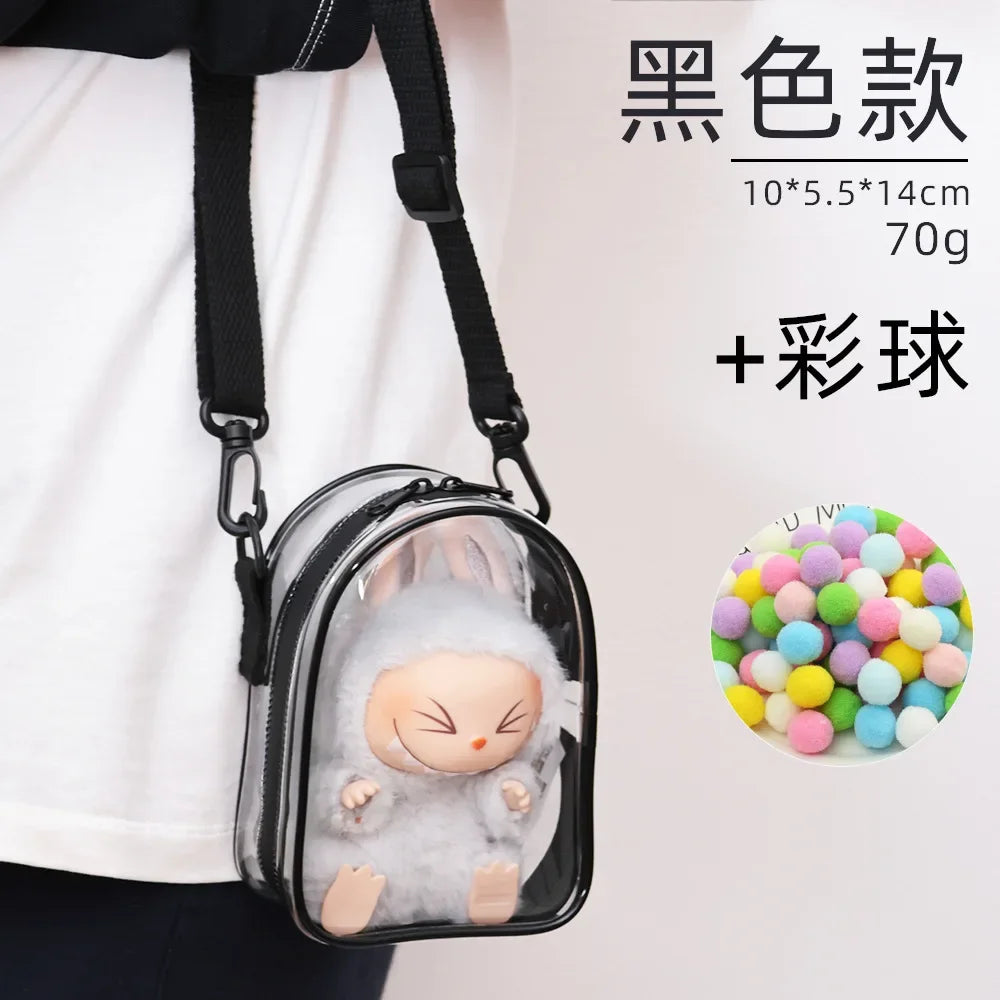 Labubu Protect Case Labubu Sitting Party 15cm