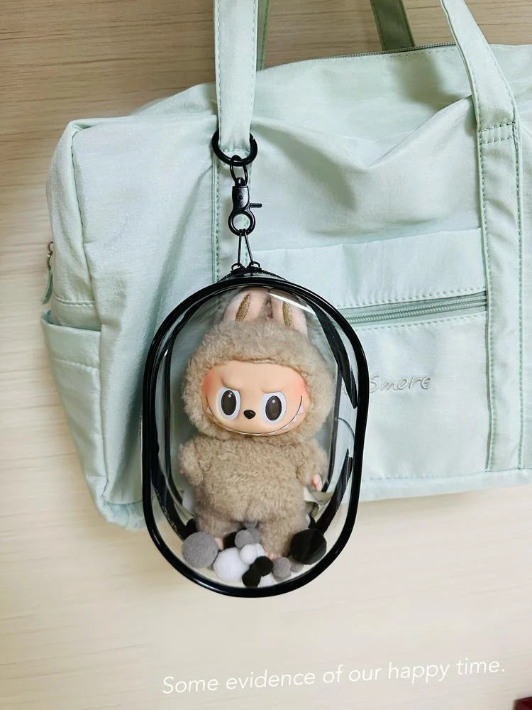 V1 V2 Labubu Protective Cover Cotton Doll Sitting