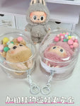 V1 V2 Labubu Protective Cover Cotton Doll Sitting