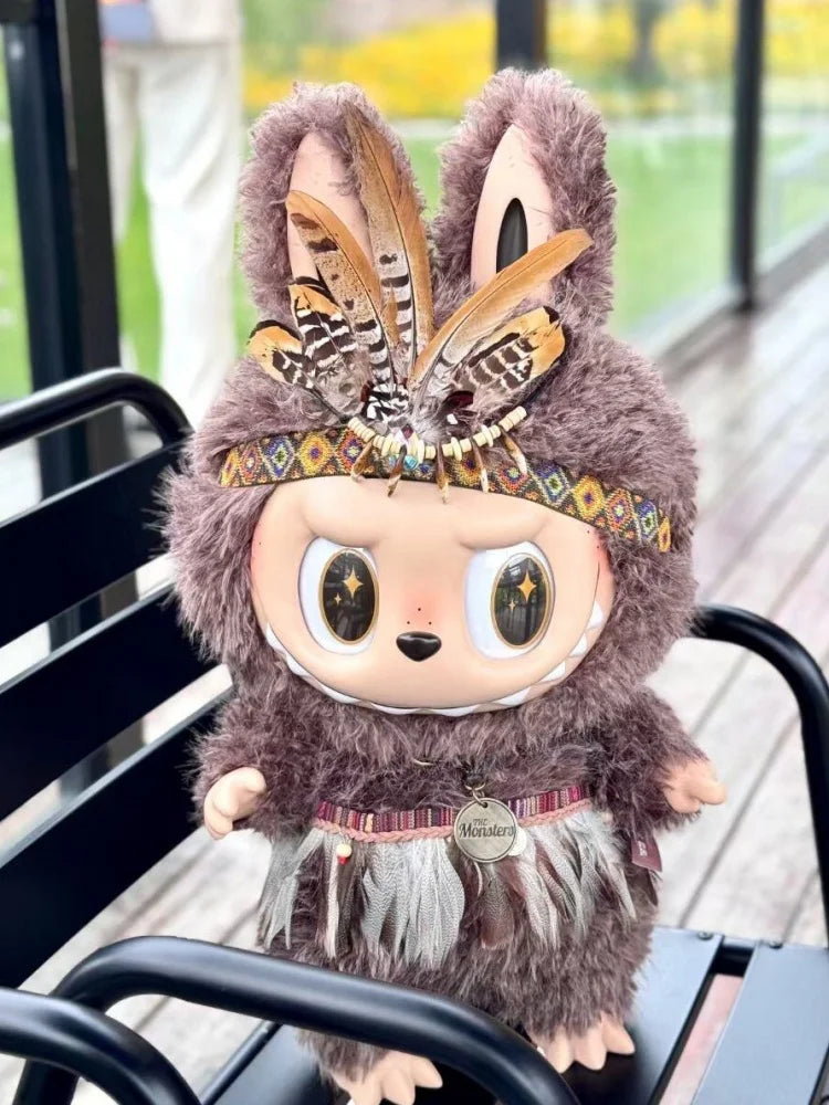For 58cm Labubu Clothes Zimomo Big Leader Big